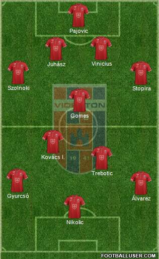 FC Fehérvár Formation 2014