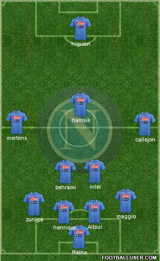 Napoli Formation 2014