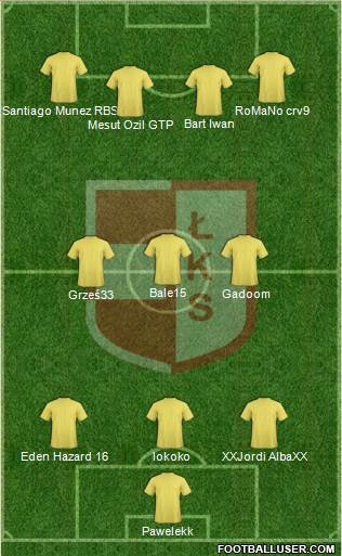 LKS Lomza Formation 2014