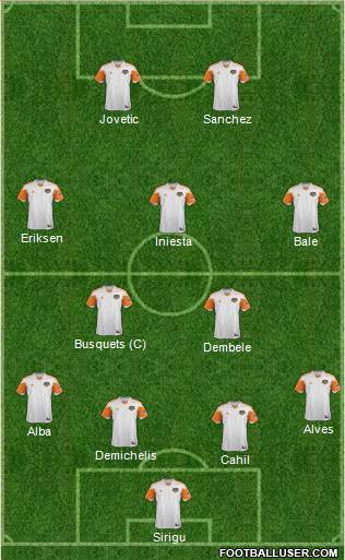 Houston Dynamo Formation 2014
