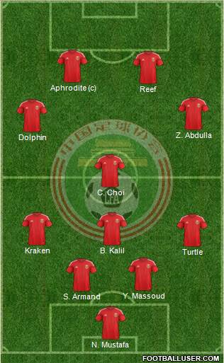 China Formation 2014