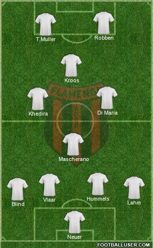 Flamengo EC de Arcoverde Formation 2014