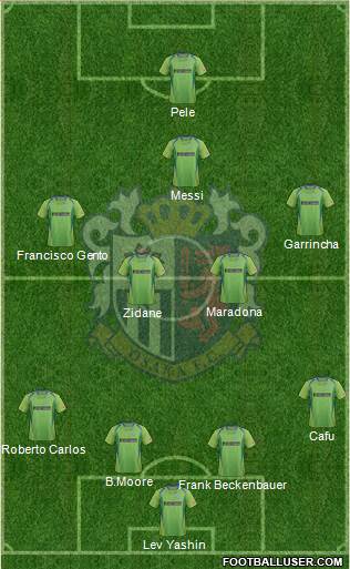 Cerezo Osaka Formation 2014