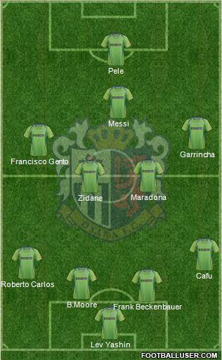 Cerezo Osaka football formation