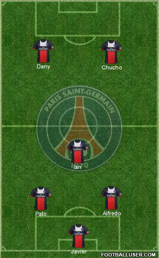 Paris Saint-Germain Formation 2014