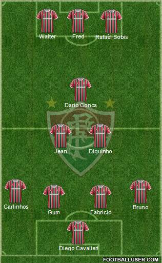 Fluminense FC Formation 2014