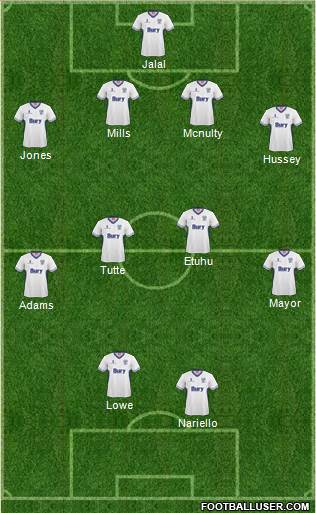 Bury Formation 2014