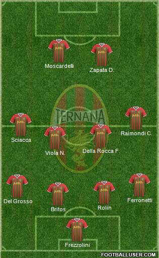 Ternana Formation 2014