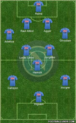 Napoli Formation 2014
