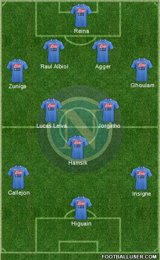 Napoli Formation 2014