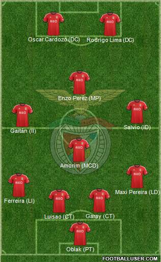 Sport Lisboa e Benfica - SAD Formation 2014