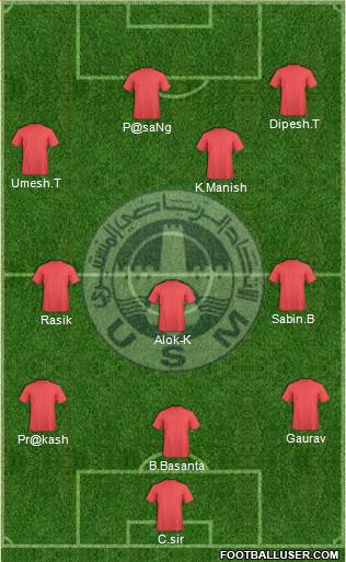 Union Sportive Monastirienne Formation 2014