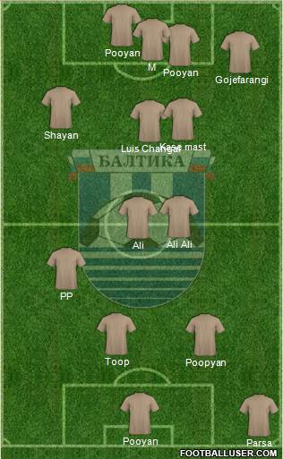 Baltika Kaliningrad Formation 2014