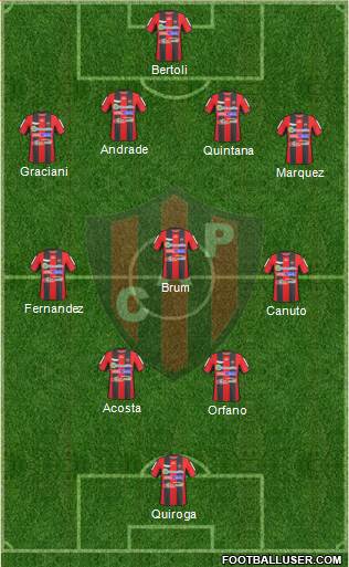 Patronato de Paraná Formation 2014