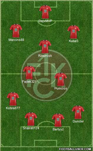 1.FC Kaiserslautern Formation 2014