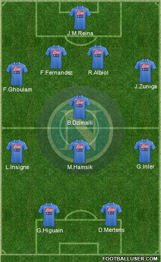 Napoli Formation 2014