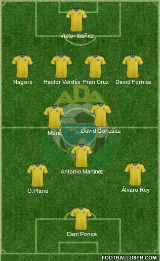 A.D. Alcorcón Formation 2014