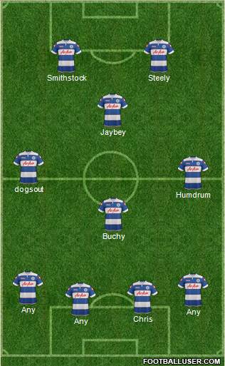 Queens Park Rangers Formation 2014