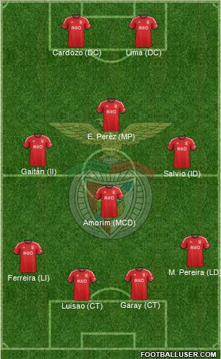 Sport Lisboa e Benfica - SAD Formation 2014