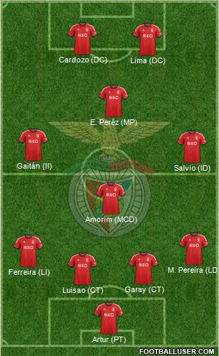 Sport Lisboa e Benfica - SAD Formation 2014