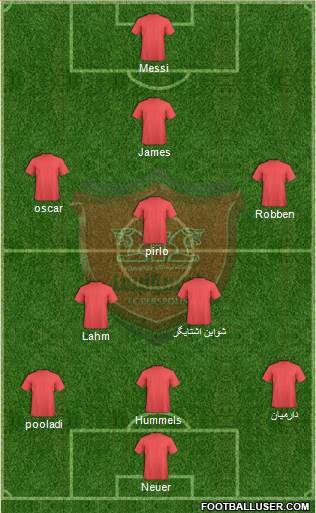 Persepolis Tehran Formation 2014