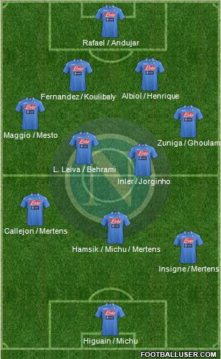 Napoli Formation 2014