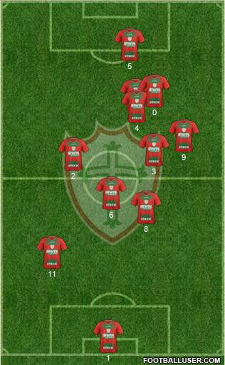 A Portuguesa D Formation 2014