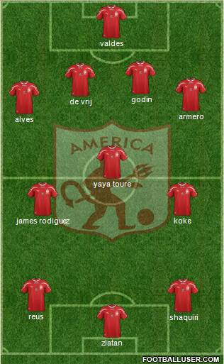 CD América de Cali Formation 2014