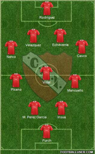 Independiente Formation 2014