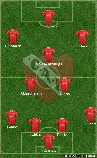 Independiente Formation 2014