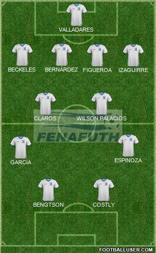 Honduras Formation 2014