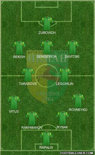 Neman Grodno Formation 2014