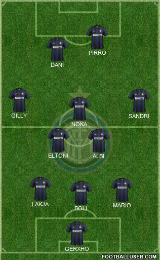 F.C. Internazionale Formation 2014