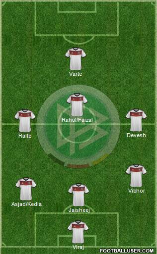Germany Formation 2014