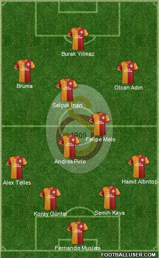 Galatasaray SK Formation 2014