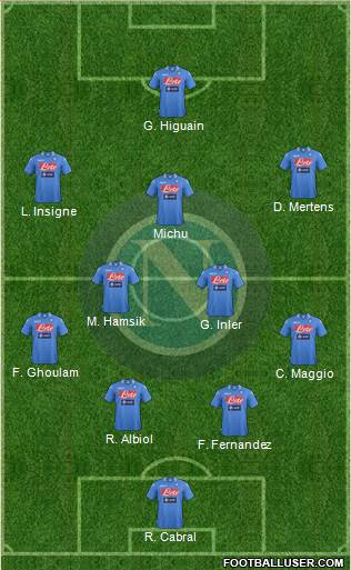 Napoli Formation 2014