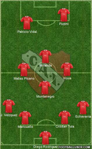 Independiente Formation 2014