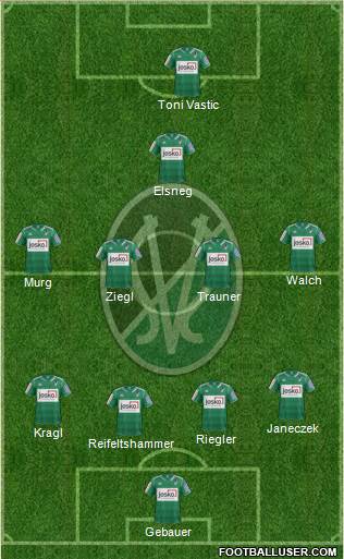 SV Ried Formation 2014