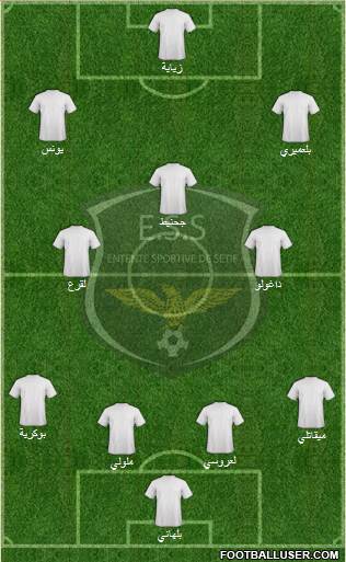 Entente Sportive Sétifienne Formation 2014