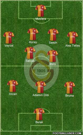 Galatasaray SK Formation 2014
