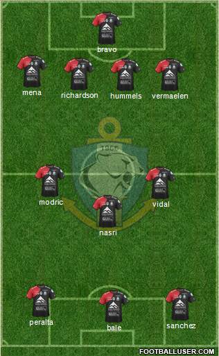 CD Antofagasta S.A.D.P. Formation 2014