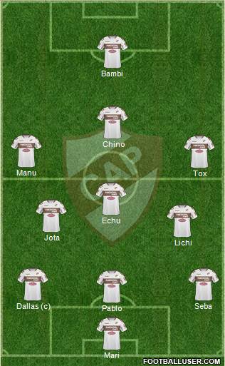 Platense Formation 2014