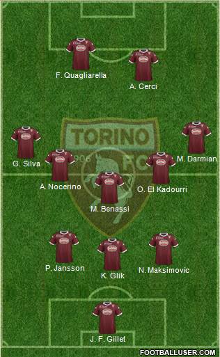 Torino Formation 2014