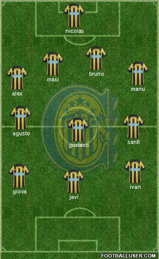 Rosario Central Formation 2014