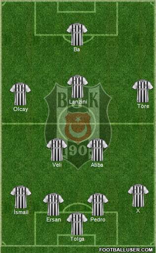 Besiktas JK Formation 2014