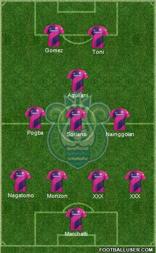 Shonan Bellmare Formation 2014
