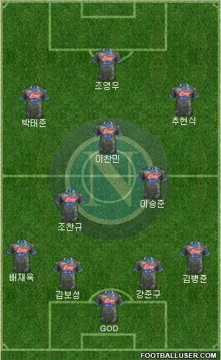 Napoli Formation 2014