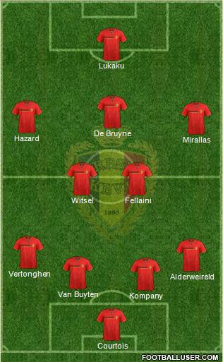 Belgium Formation 2014