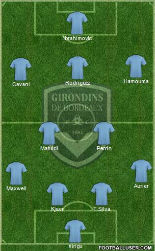 FC Girondins de Bordeaux Formation 2014