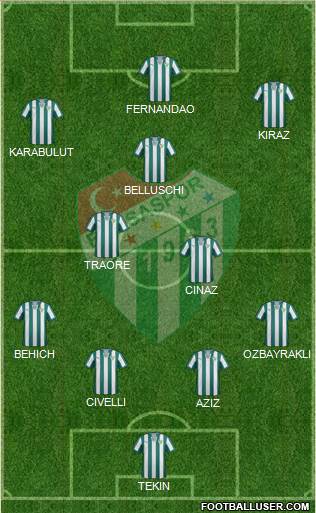 Bursaspor Formation 2014